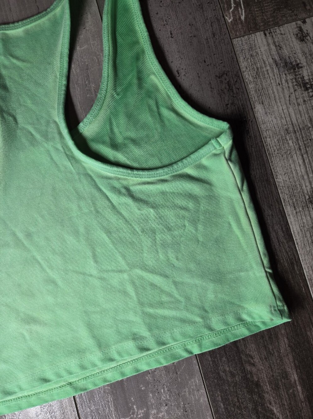 Evolution & Creation Green Racerback Crop Tank Top – Women’s Large NWOT - Picture 16 of 16